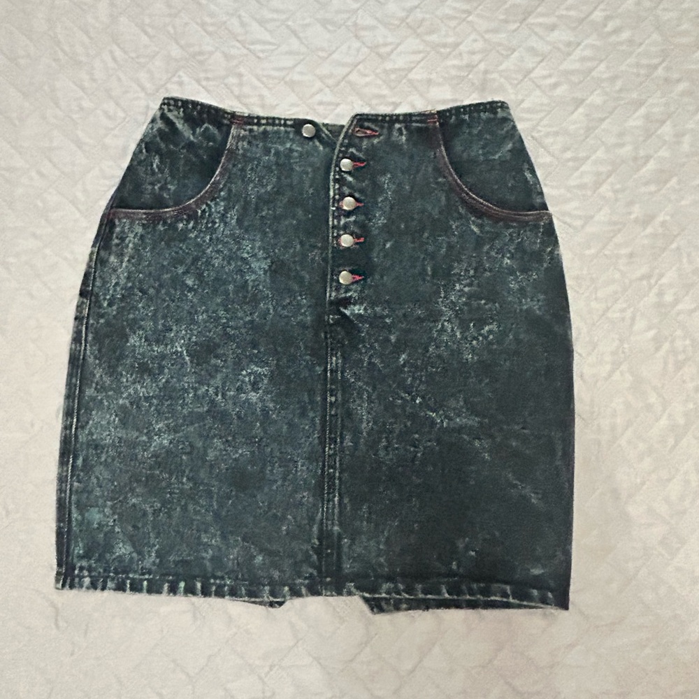 Vintage jean skirt